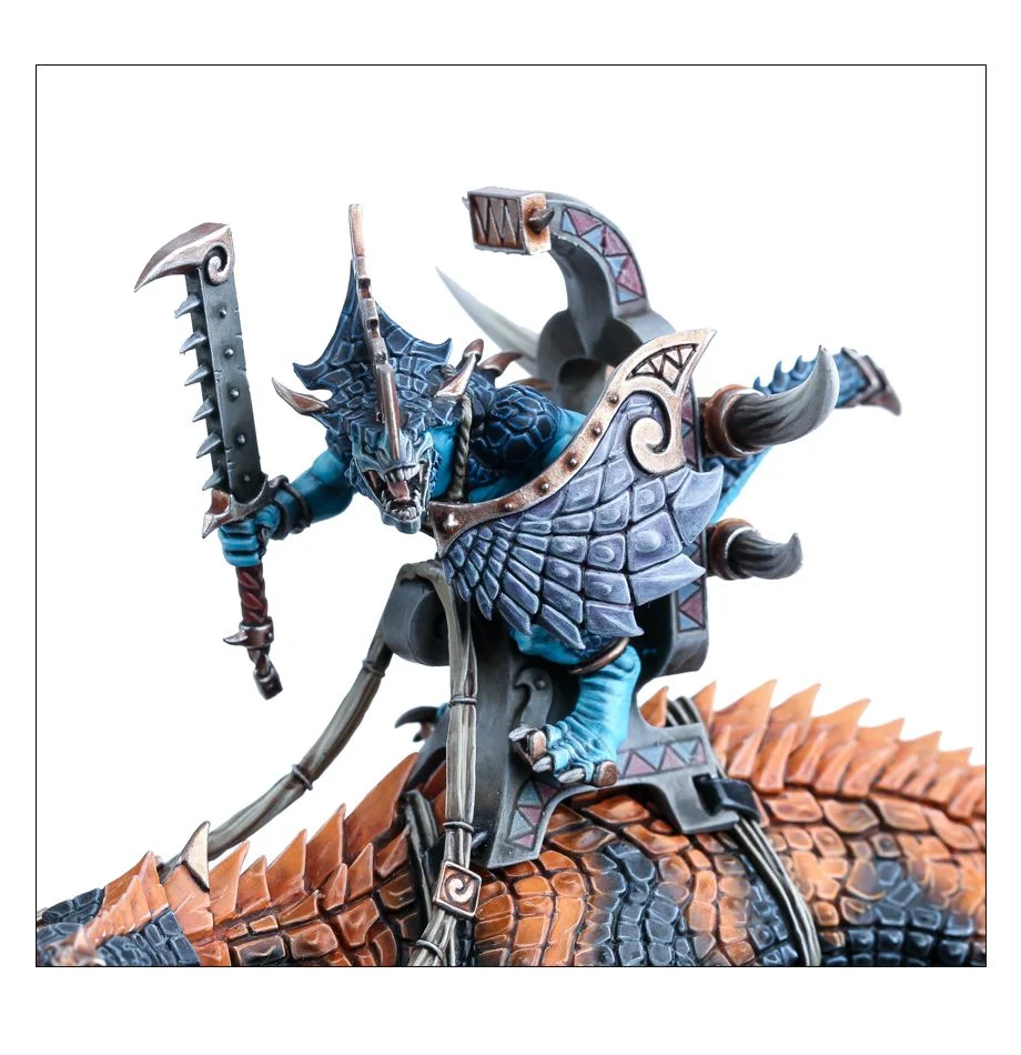 Saurus Scar-Veteran on Carnosaur