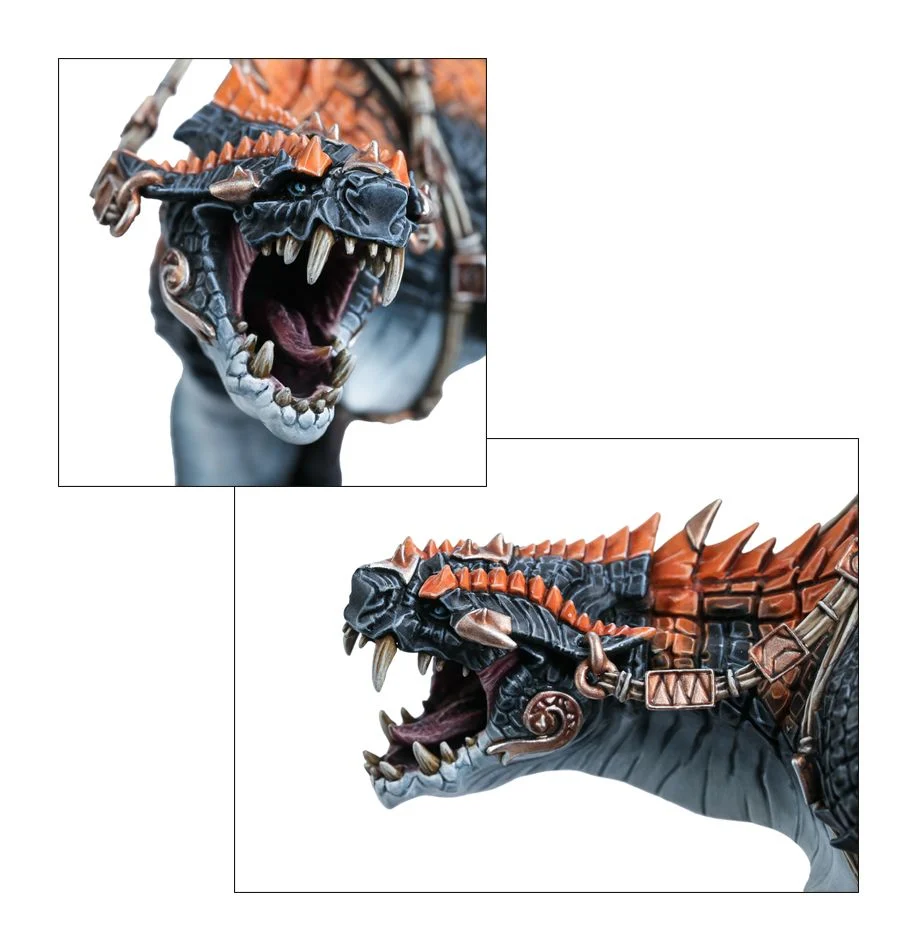 Saurus Scar-Veteran on Carnosaur
