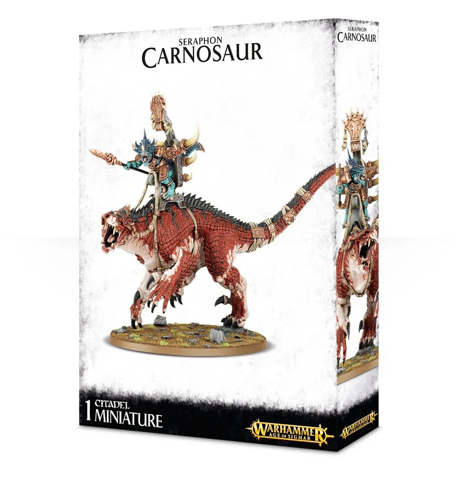 Saurus Scar-Veteran on Carnosaur