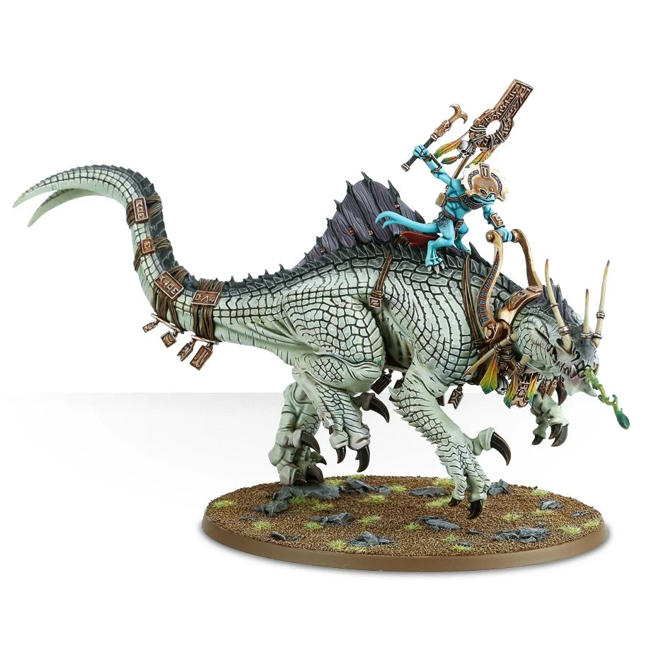 Saurus Scar-Veteran on Carnosaur