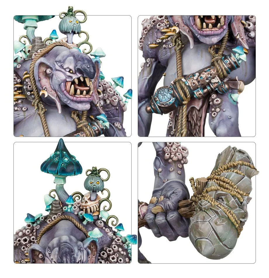 Gloomspite gitz: Dankhold Troggoth