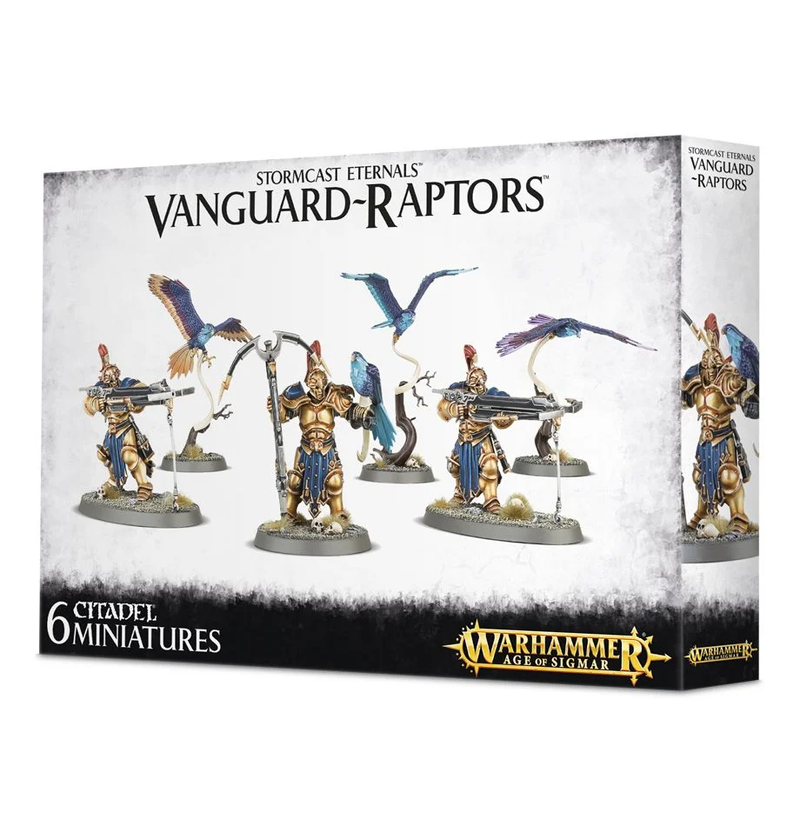 Vanguard-Raptors avec arbalètes Hurricane et Aetherwings