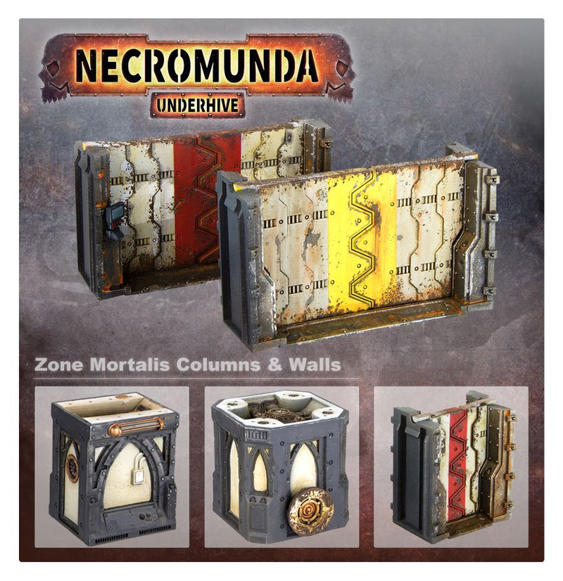 Necromunda Zone Mortalis Columns and Walls