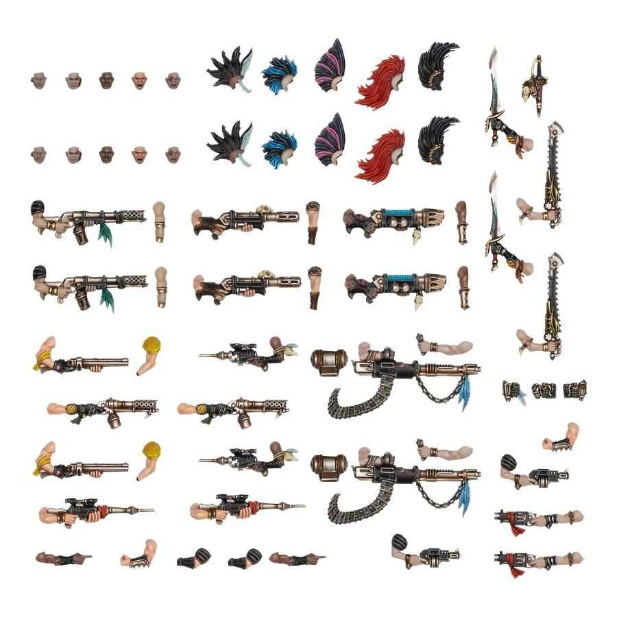 Escher Weapons & Upgrades