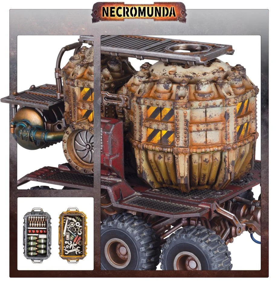 Promethium Tanks on Cargo-8 Ridgehauler Trailer