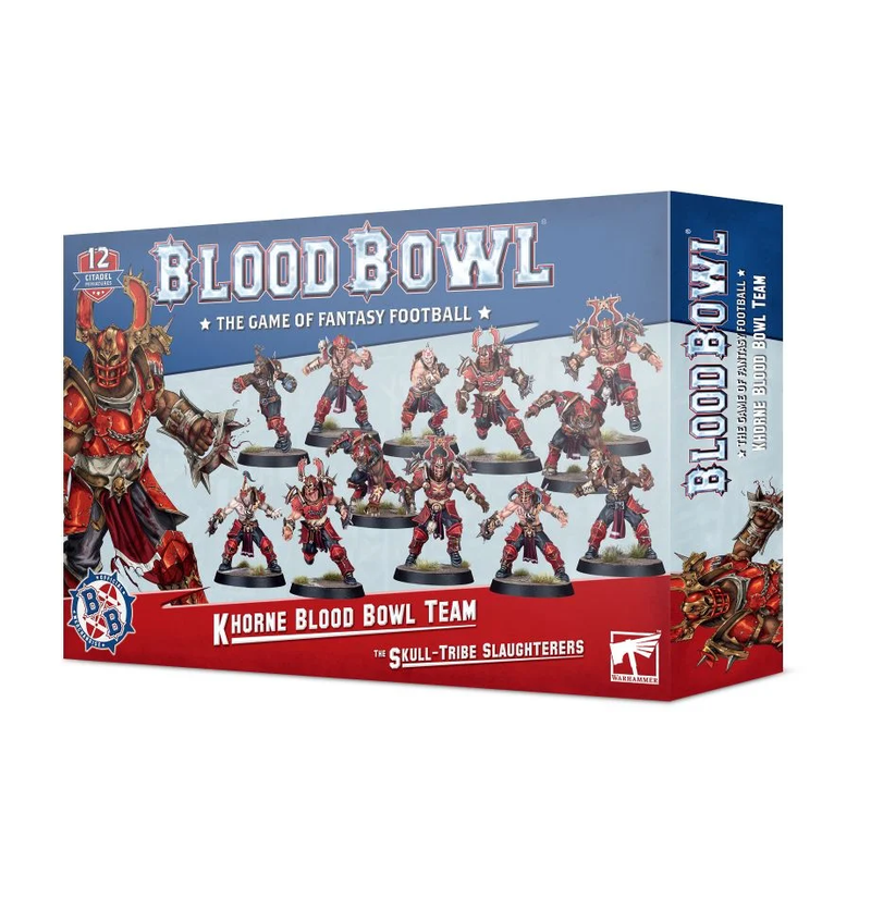 Équipe Blood Bowl Khorne : massacreurs de tribus de crânes