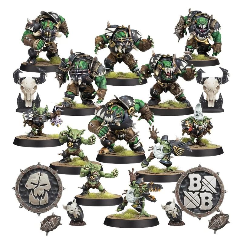 Black Orc Team: The Thunder Valley Greenskins – Blood Bowl
