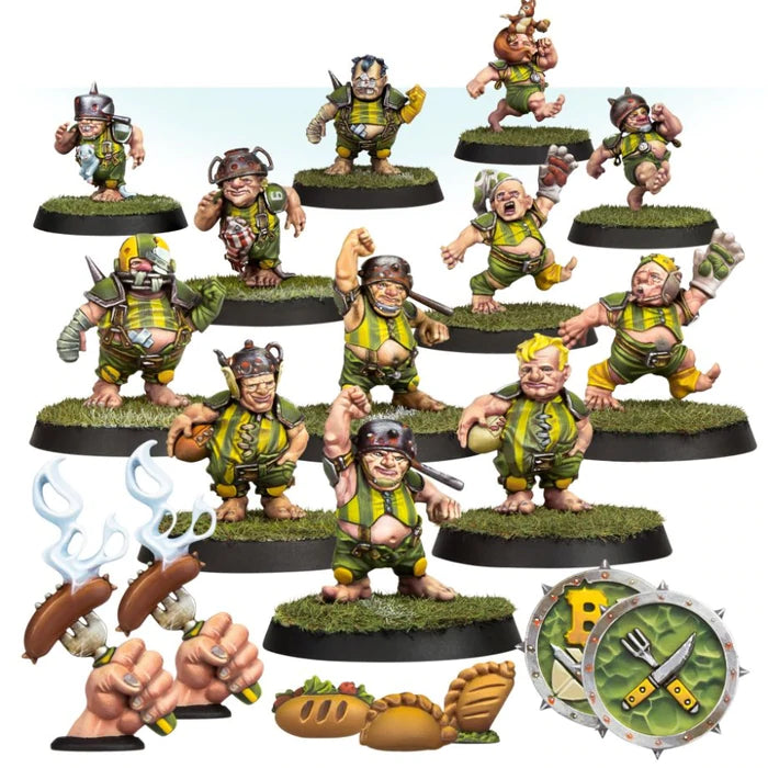 Blood Bowl: The Greenfield Grasshuggers - Halfling Team