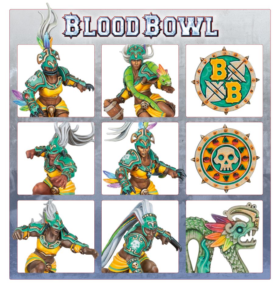 Equipo de Amazons de Blood Bowl: Kara Temple Harpies