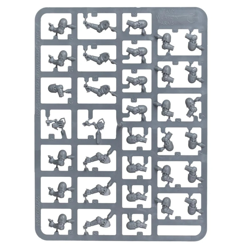 HORUS HERESY: Heavy Weapons Upgrade Set – Missile Launchers and Heavy Bolters