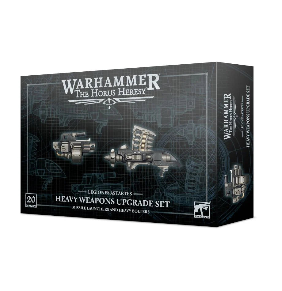 HORUS HERESY: Heavy Weapons Upgrade Set – Missile Launchers and Heavy Bolters