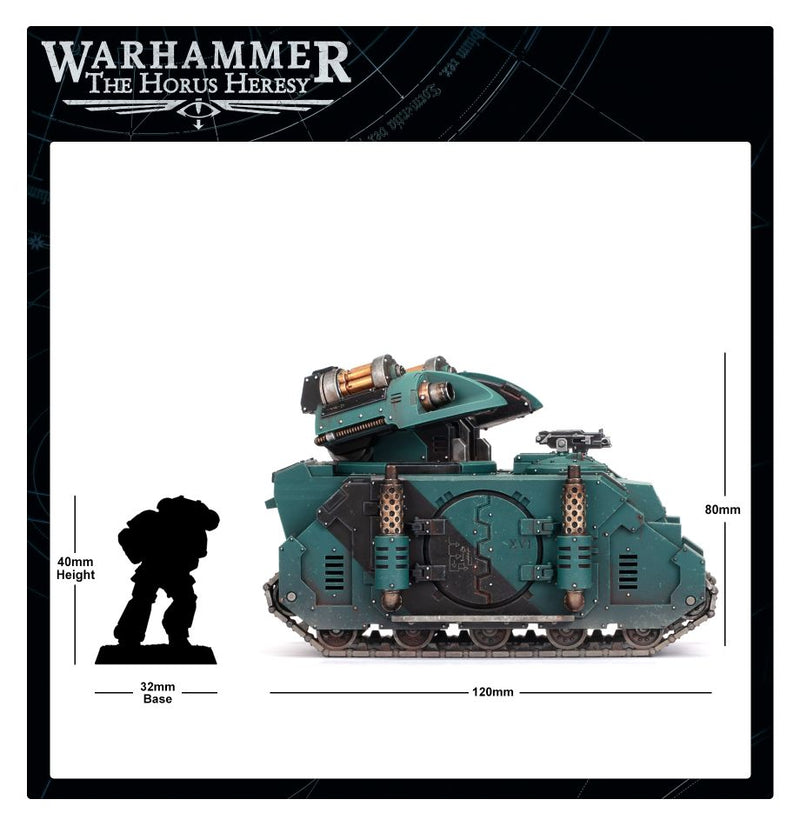 HORUS HERESY: Scorpius Missile Tank