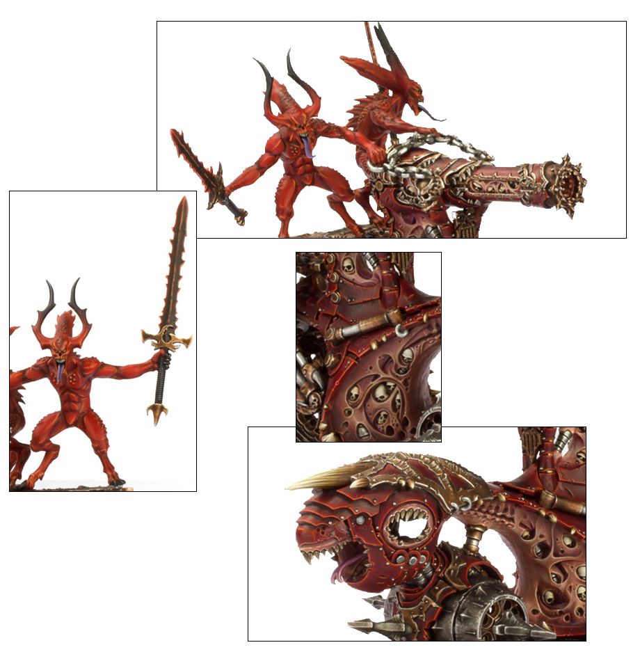 Daemons Of Khorne Skull Cannon