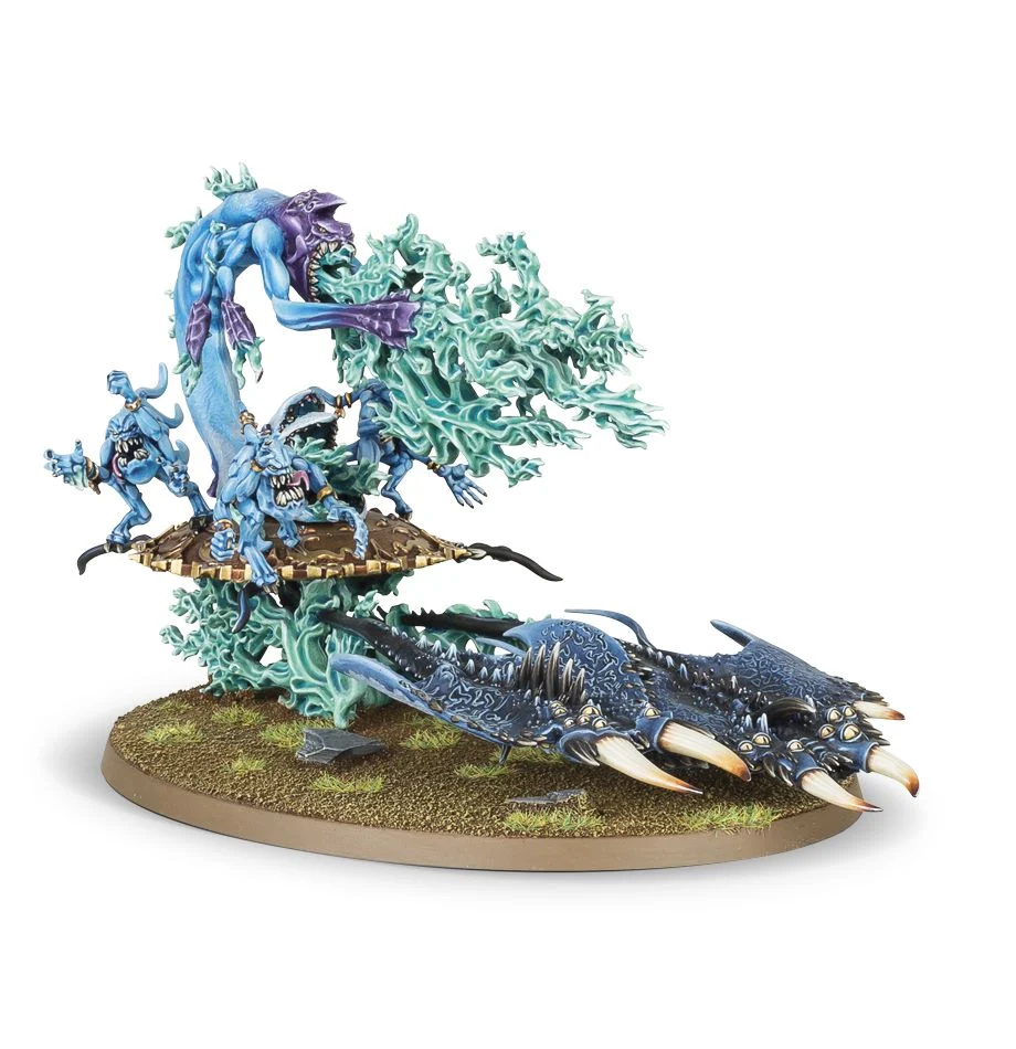 Fateskimmer, Herald of Tzeentch on Burning Chariot