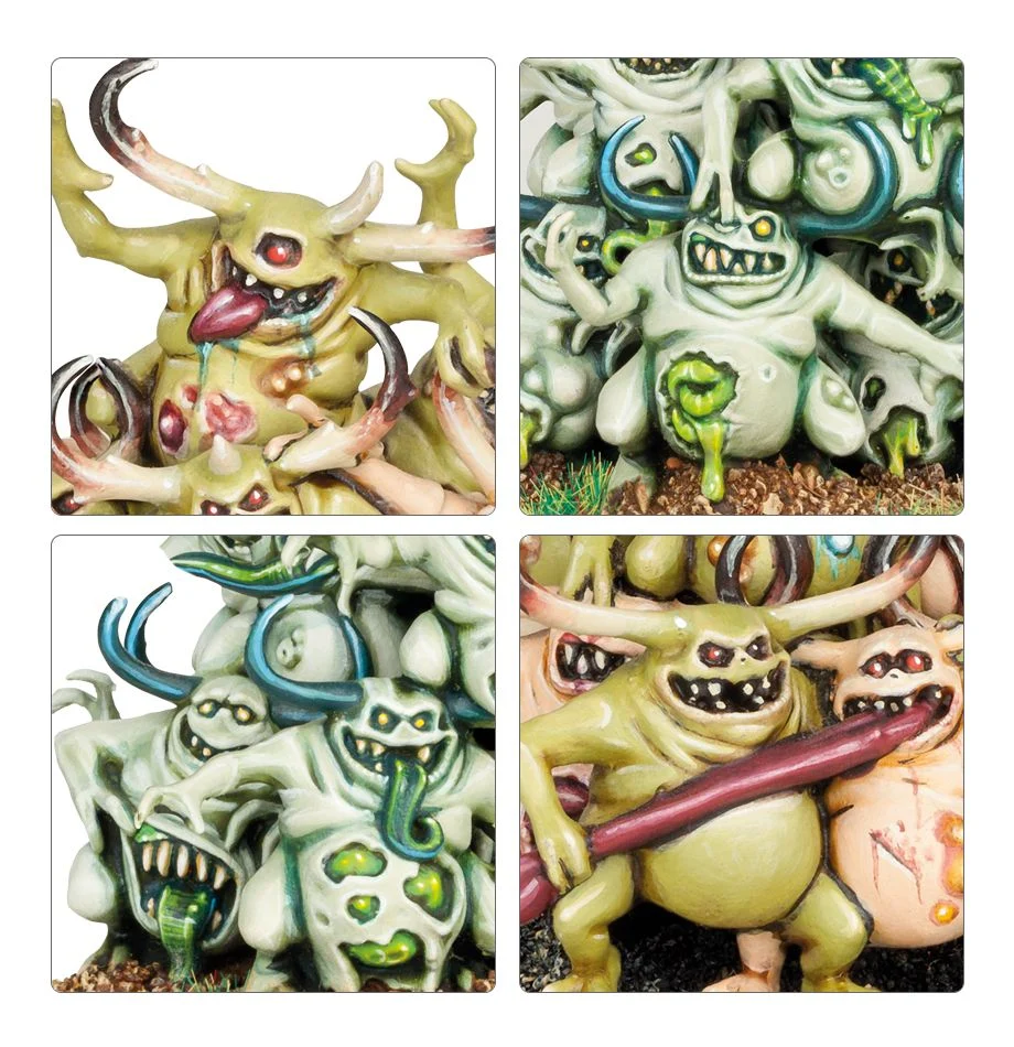 MAGGOTKIN OF NURGLE : NURGLINGS