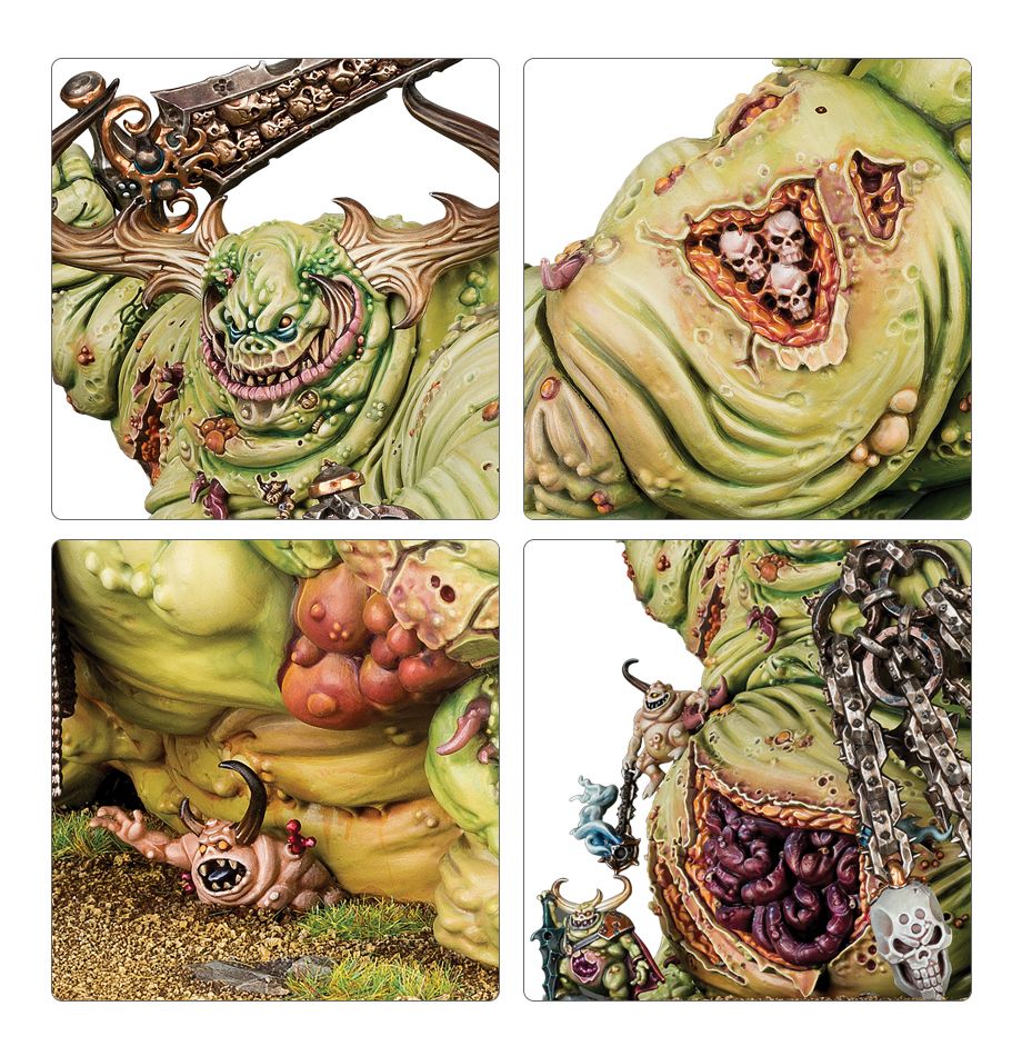 MAGGOTKIN OF NURGLE : GREAT UNCLEAN ONE