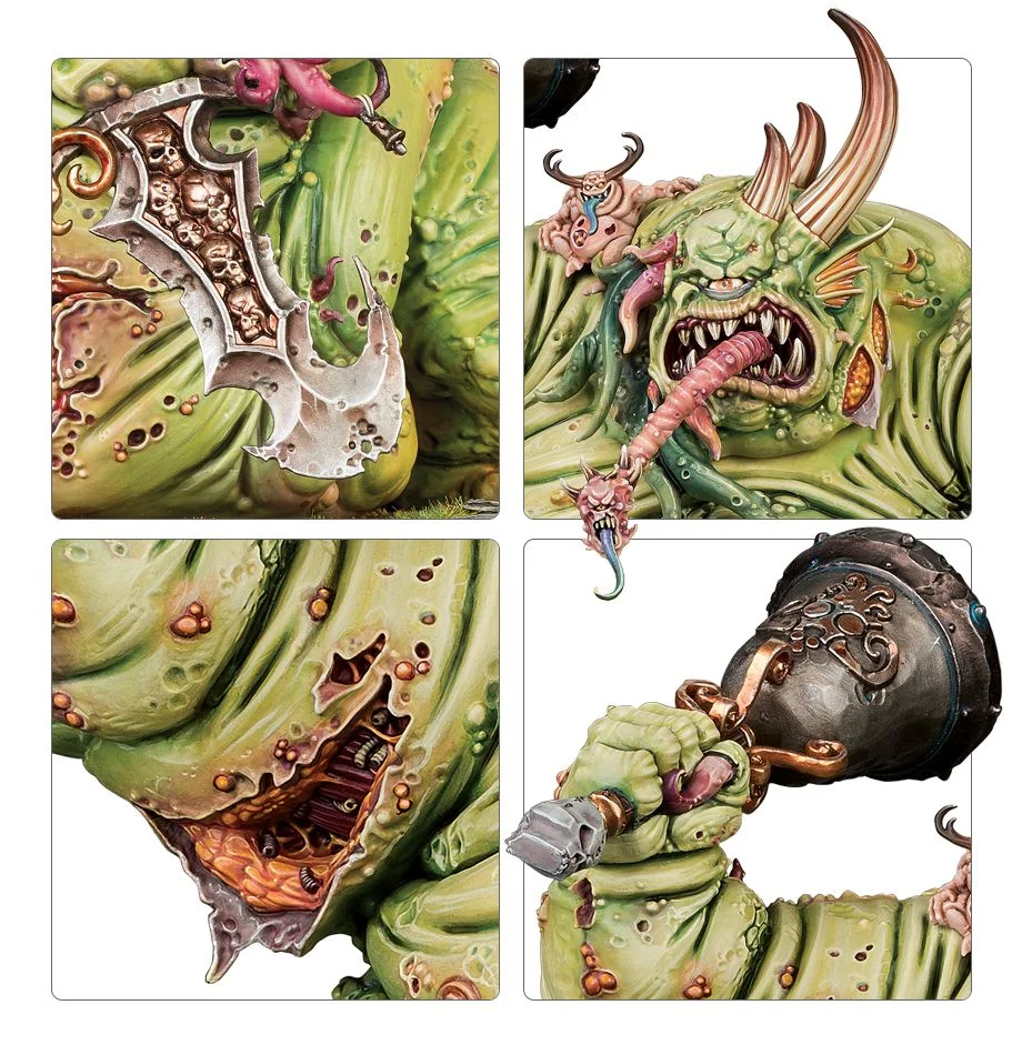 MAGGOTKIN OF NURGLE : GREAT UNCLEAN ONE