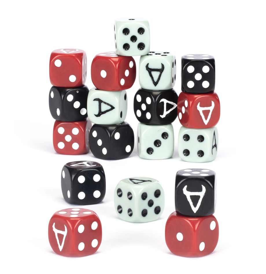 Juego de dados de los Cuernos de Hashut