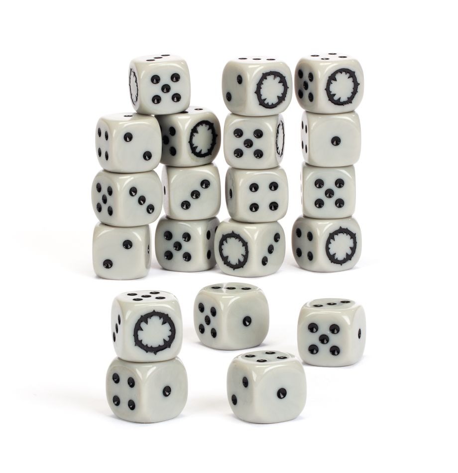 Juego de dados de Mascatribus Ogor
