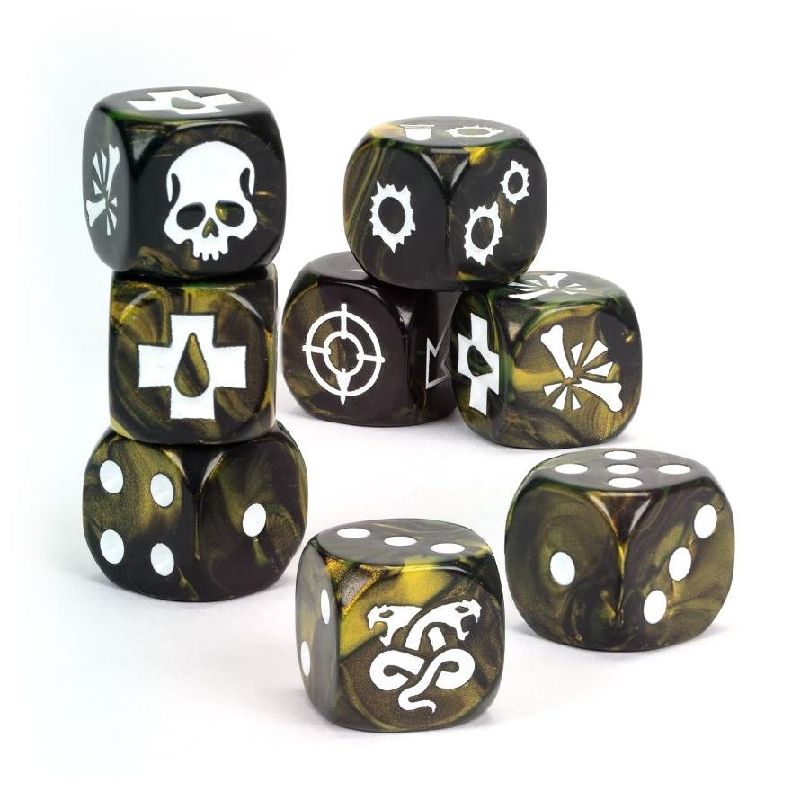 Necromunda: House of Shadow Dice Set