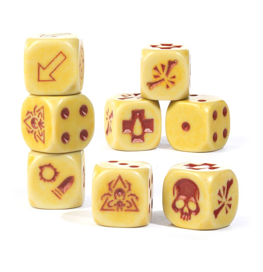 Ash Waste Nomads Gang Dice Set