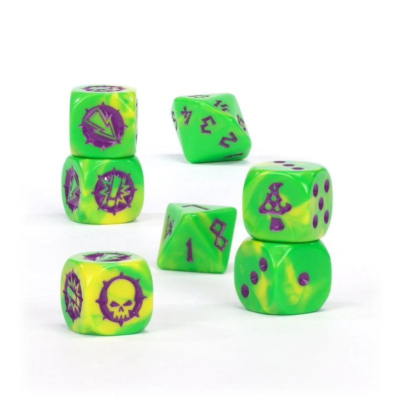 Blood Bowl Snotling Team Dice Set