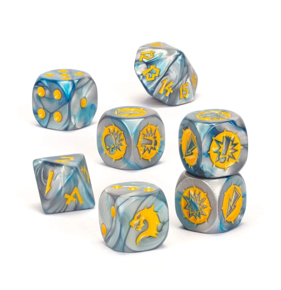 Blood Bowl Norse Team Dice Set