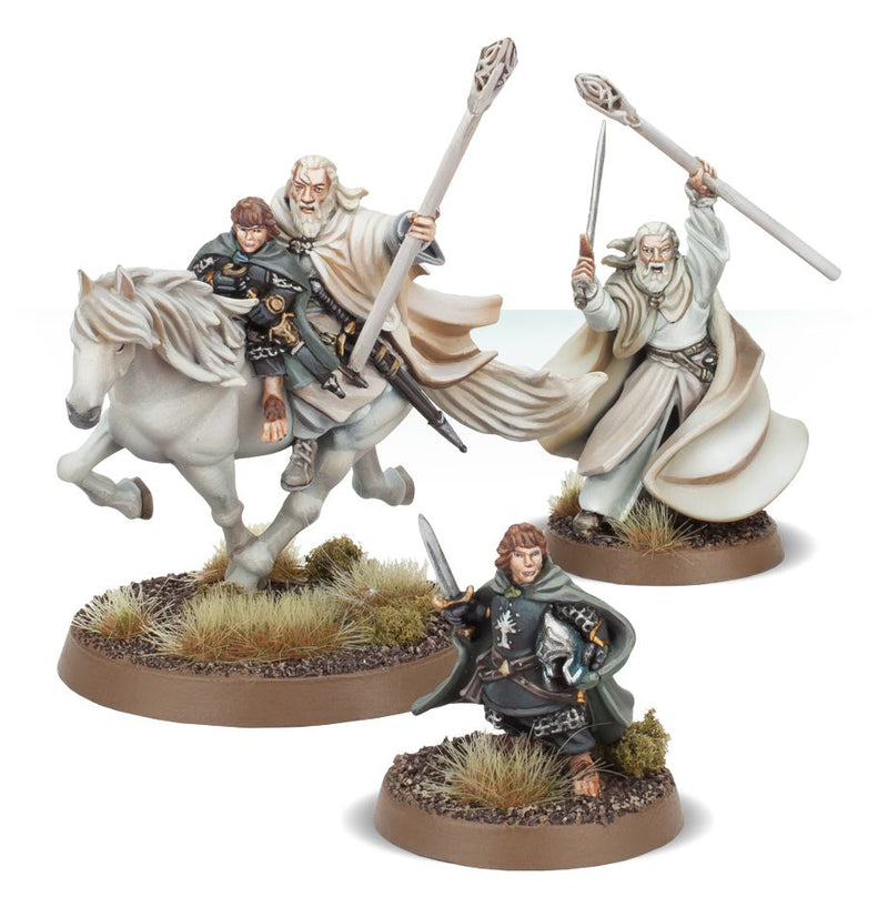 Gandalf le Blanc et Peregrin ont pris