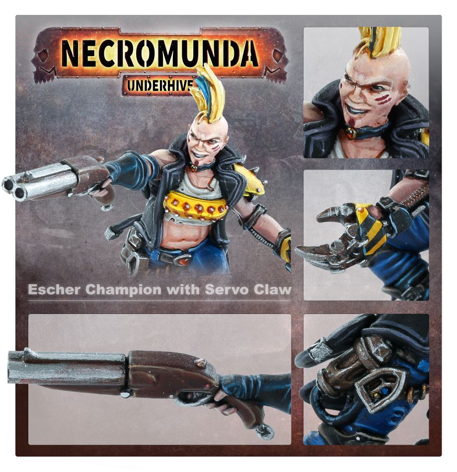 Escher Champion with Servo Claw