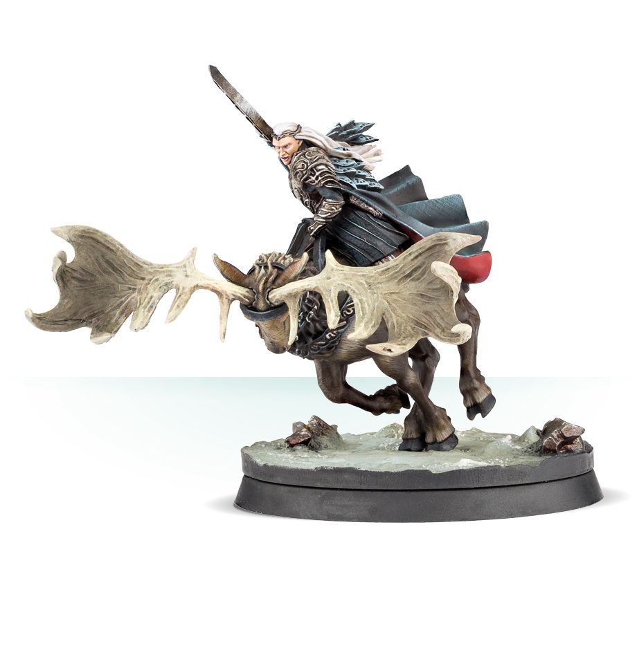 Thranduil™, King of the Woodland Realm on Elk
