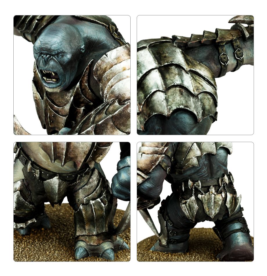 Gundabad Troll with Scythe Gauntlets