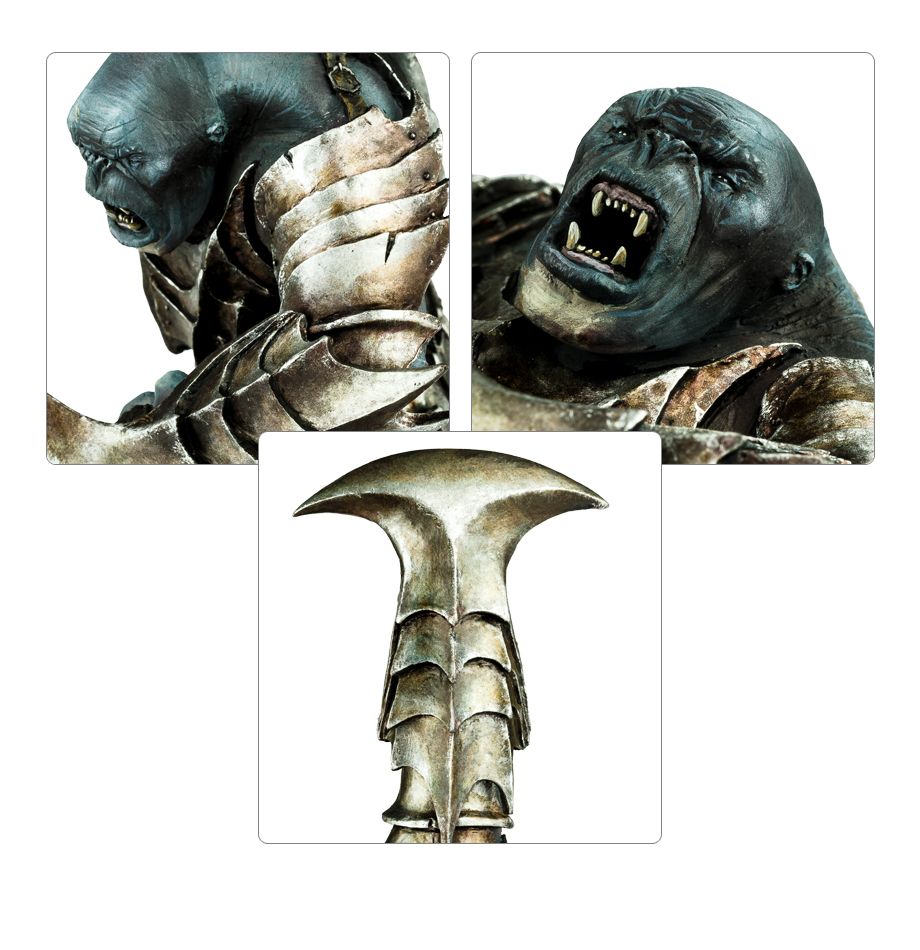 Gundabad Troll with Scythe Gauntlets
