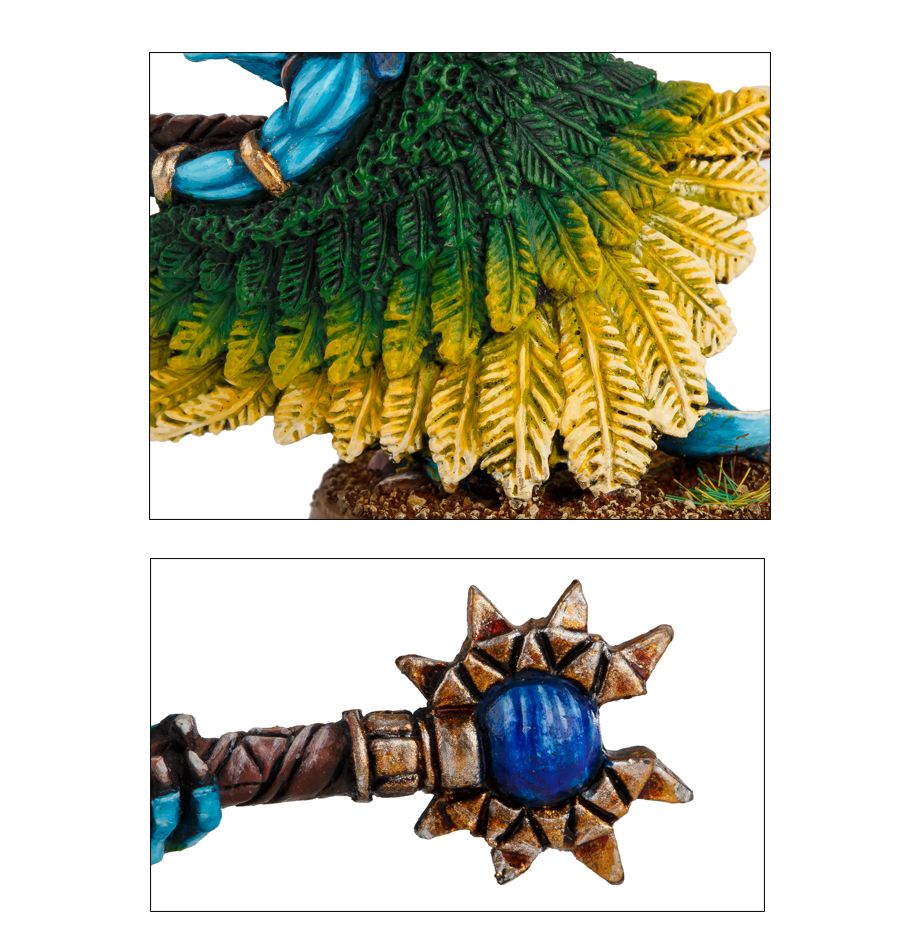 Skink Priest With Feathered Cloak