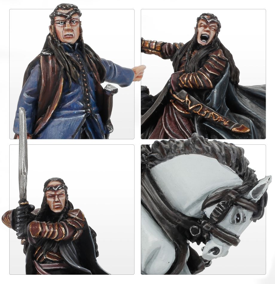 Elrond And Lindir Lords of Rivendel
