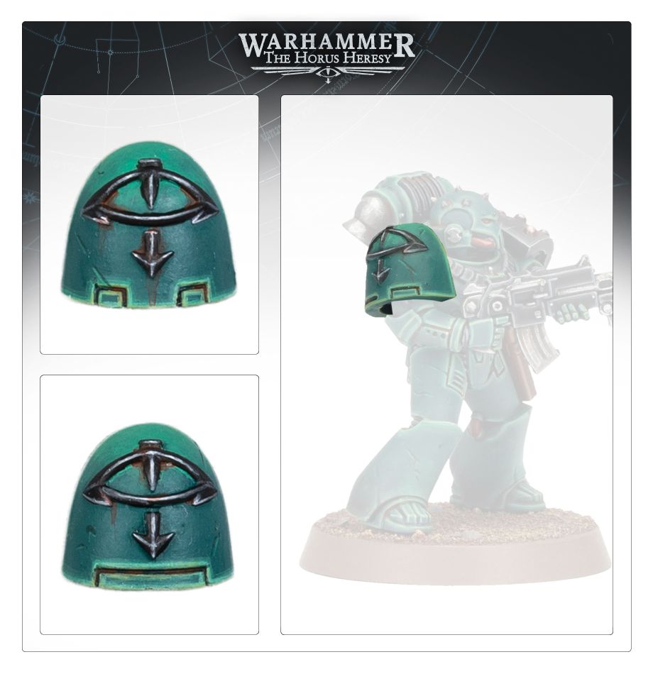 HORUS HERESY: Sons of Horus MKVI Shoulder Pads