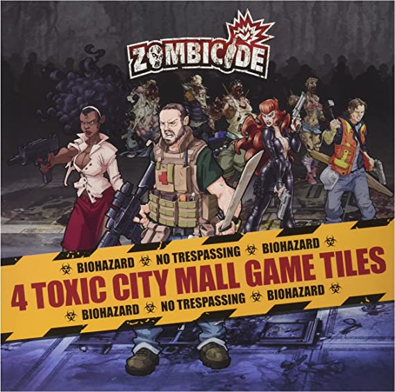 Zombicide: Toxic City mall 4 double sided tiles