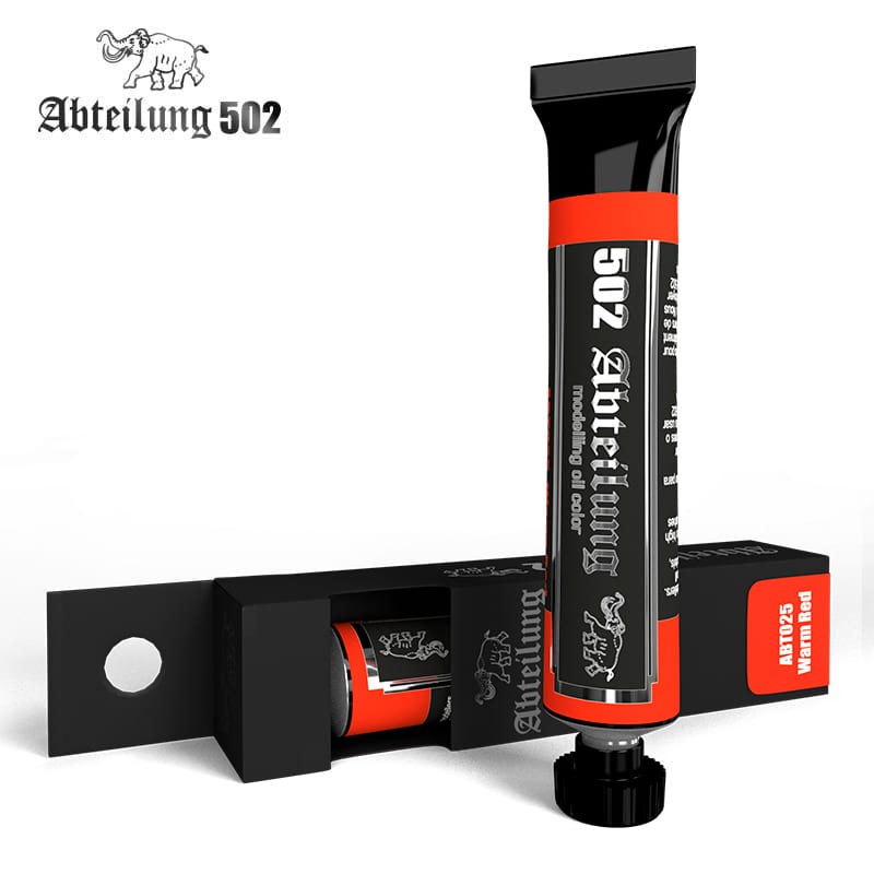 ABTEILUNG 502 WARM RED OIL PAINT 20ML ABT025