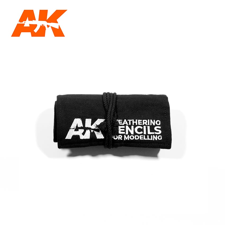 AK WEATHERING PENCIL FULL RANGE CLOTH CASE FULL RANGE
