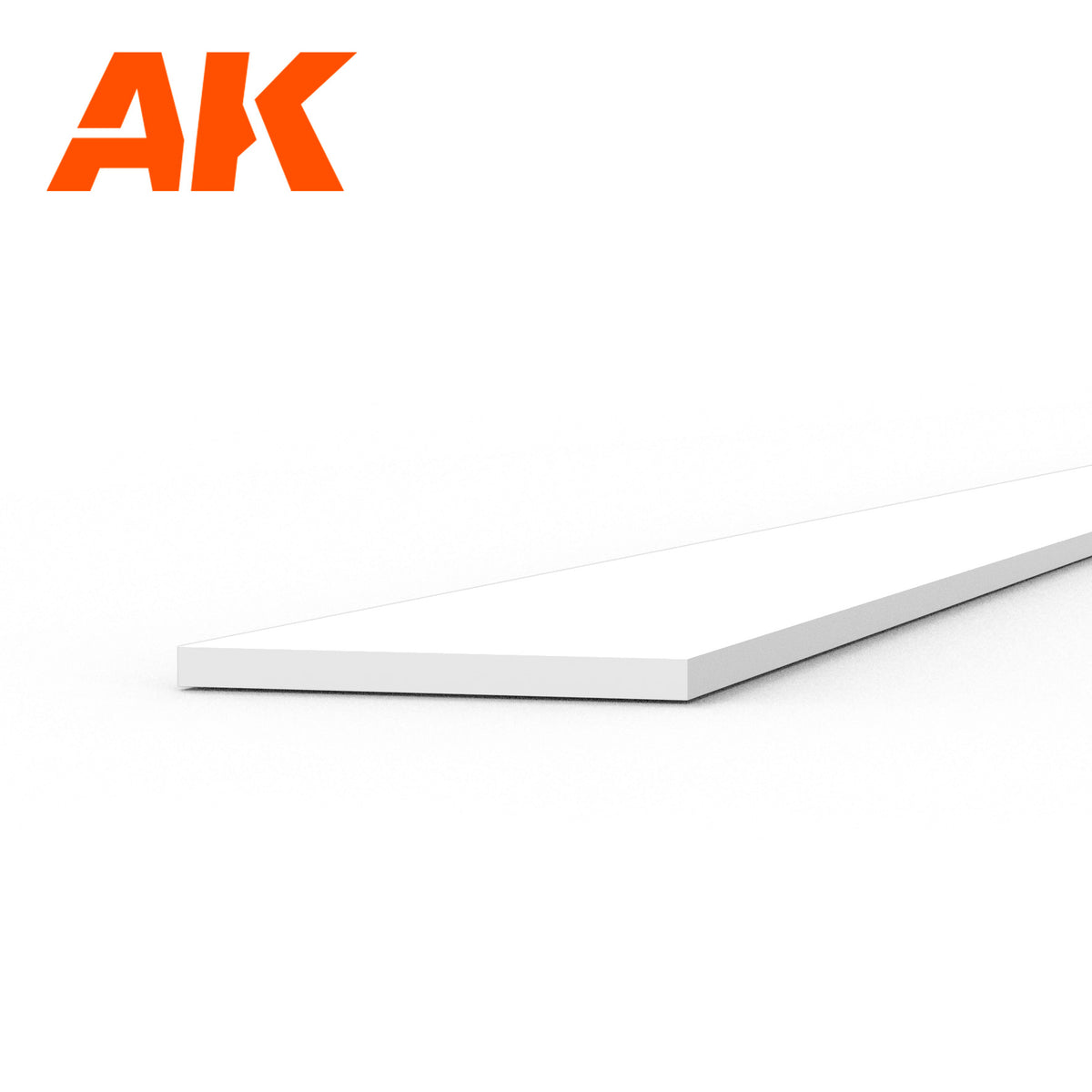STRIPS 0.30 X 4.00 X 350MM – STYRENE STRIP – (10 UNITS) AK6505