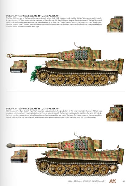 AK INTERACTIVE GERMAN ARMOUR IN NORMANDY (LIBRO)