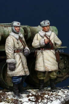 Alpine 1/35 Russian AVF Crew Set WWII (2 Fig)