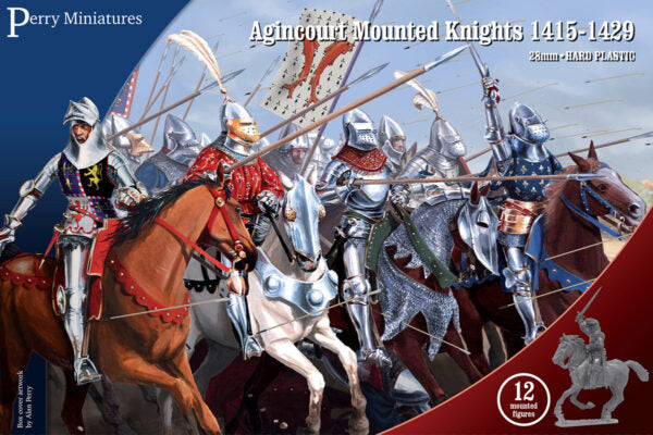 AO 70 Caballeros montados de Agincourt 1415-