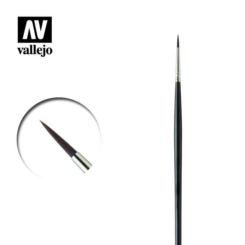 Vallejo Kolinsky Brush No.0