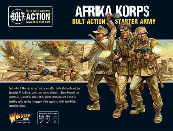 Bolt Action : Armée de démarrage de l'Afrika Korps
