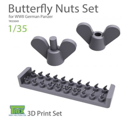 TR35049 TRex Butterfly Nuts Set For WW2