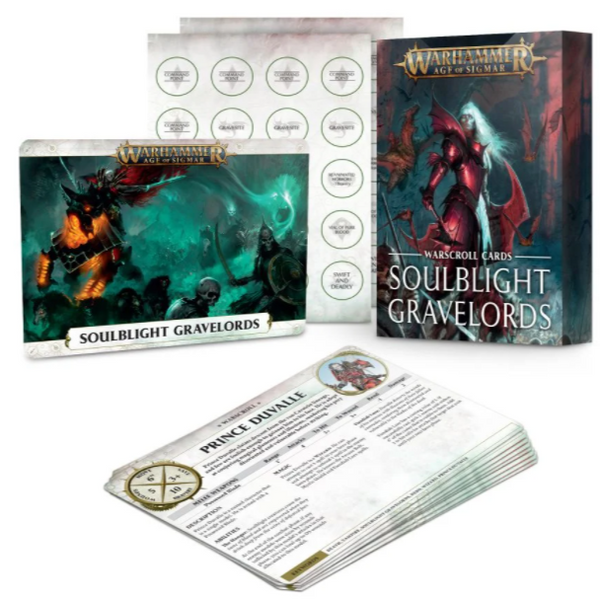 Warscroll Cards: Soulblight Gravelords