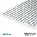 Evergreen Scale models : Sheet Styrene V-Groove