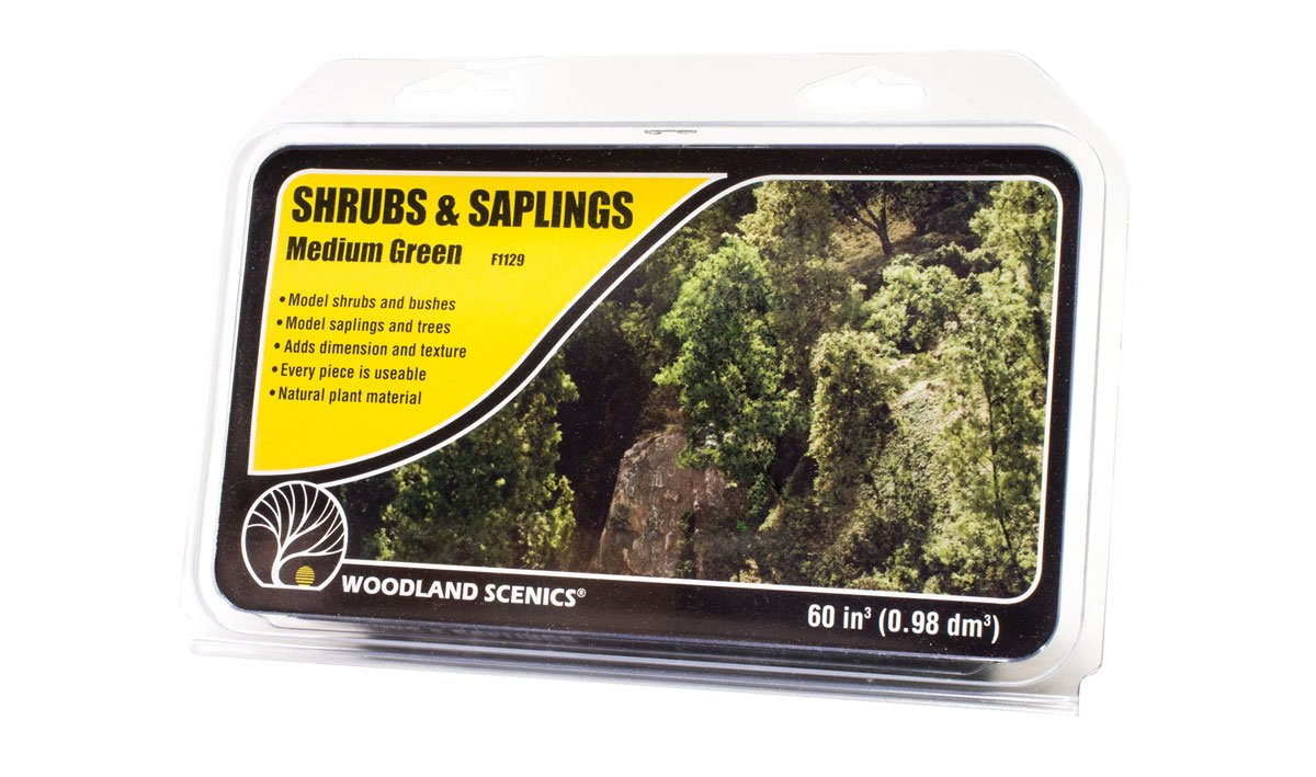 WOODLAND SCENICS SHRUBS & SAPLINGS