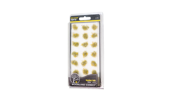 Woodland Senics Peel 'n'Place Touffes : Touffes de semis jaunes