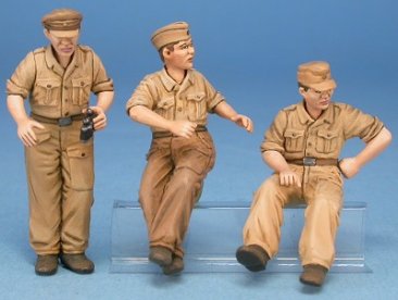 Gaso.line 1/48 German Panzer Crew DAK / Italie / Sicile/